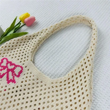 Aesthetic Hollow Out Tote Bags - Image 3