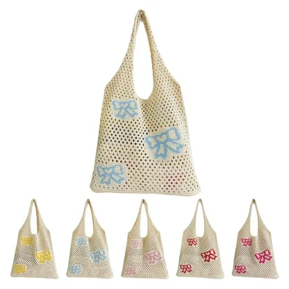 Aesthetic Hollow Out Tote Bags - Image 5