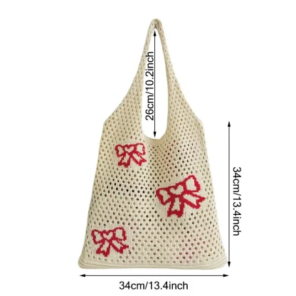 Aesthetic Hollow Out Tote Bags - Image 7