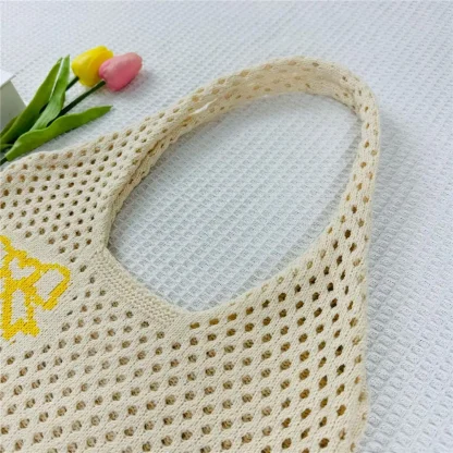 Aesthetic Hollow Out Tote Bags - Image 4