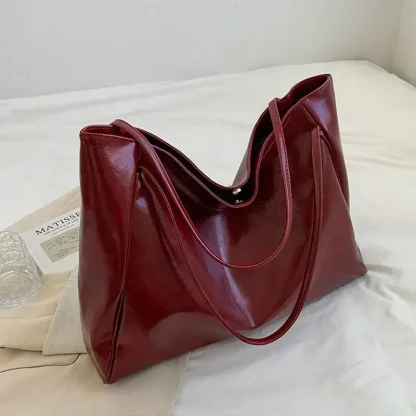 Sleek Elegant Glossy Tote Bag
